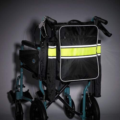View High Visibility Reflective Wheelchair Bag information