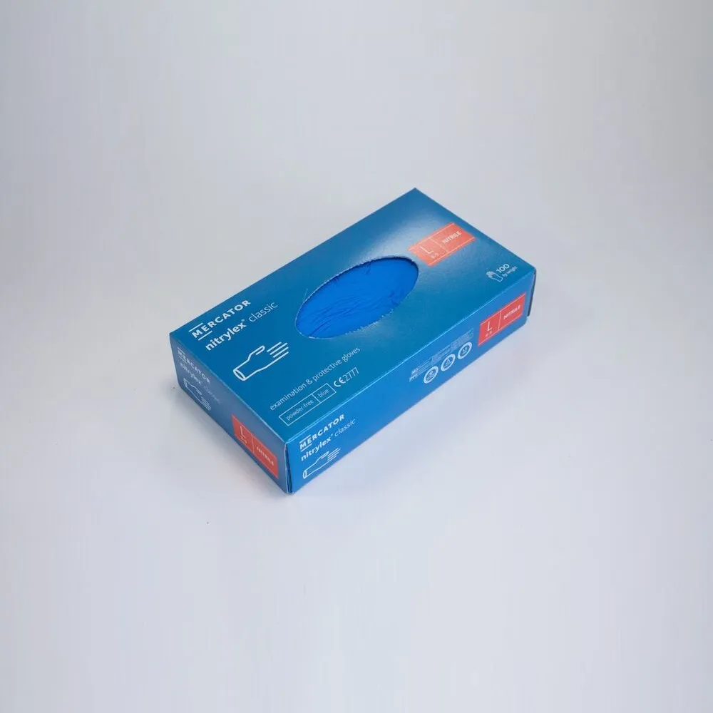 View Nitrile Gloves Large Box of 100 information