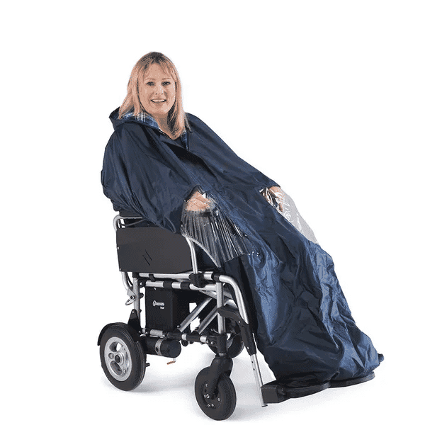 View Electric Wheelchair Cotton Lined Chair Cape information