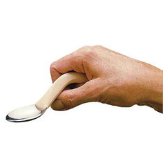 Left-Handed Curved Toddler Spoon - Water – JadaBug's Kids Boutique