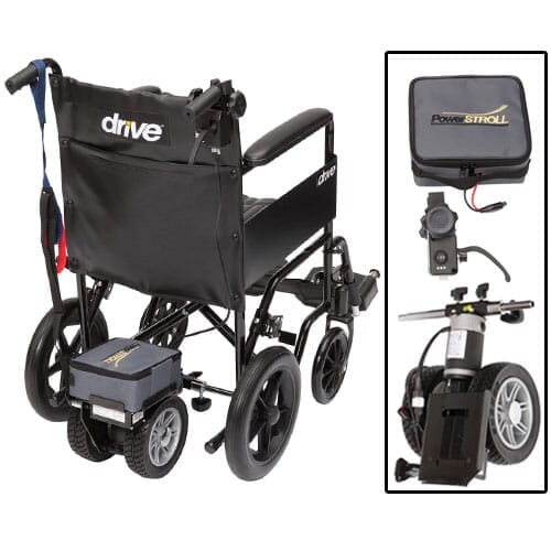 View Lightweight Powerstroll to give your Wheelchair power information