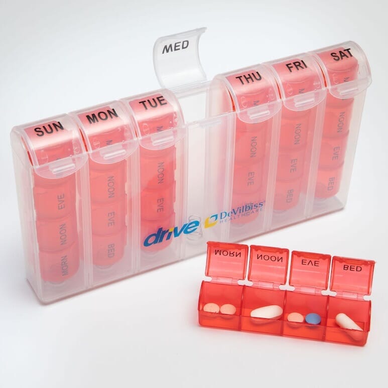 Seven-Day Spring Pill Box