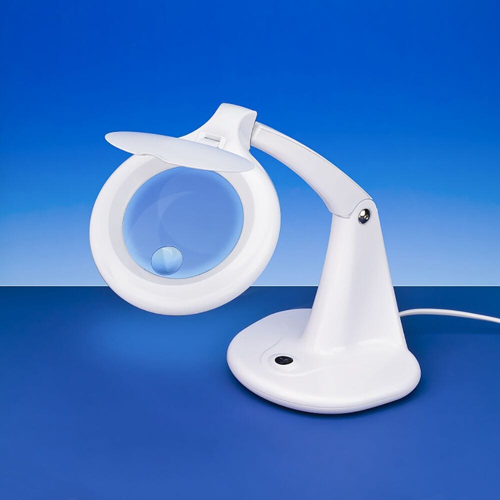 2 in 1 magnifying table illuminating lamp