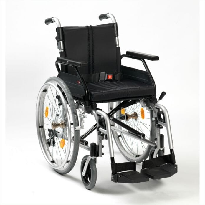 XS2 Self Propelled Wheelchair 20" Transit W/Chair 16" Self Propel W