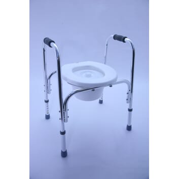 Lightweight Commode Height Adjustable