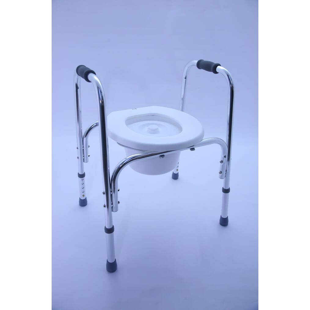 210 0109_ lightweight commode height adjustable