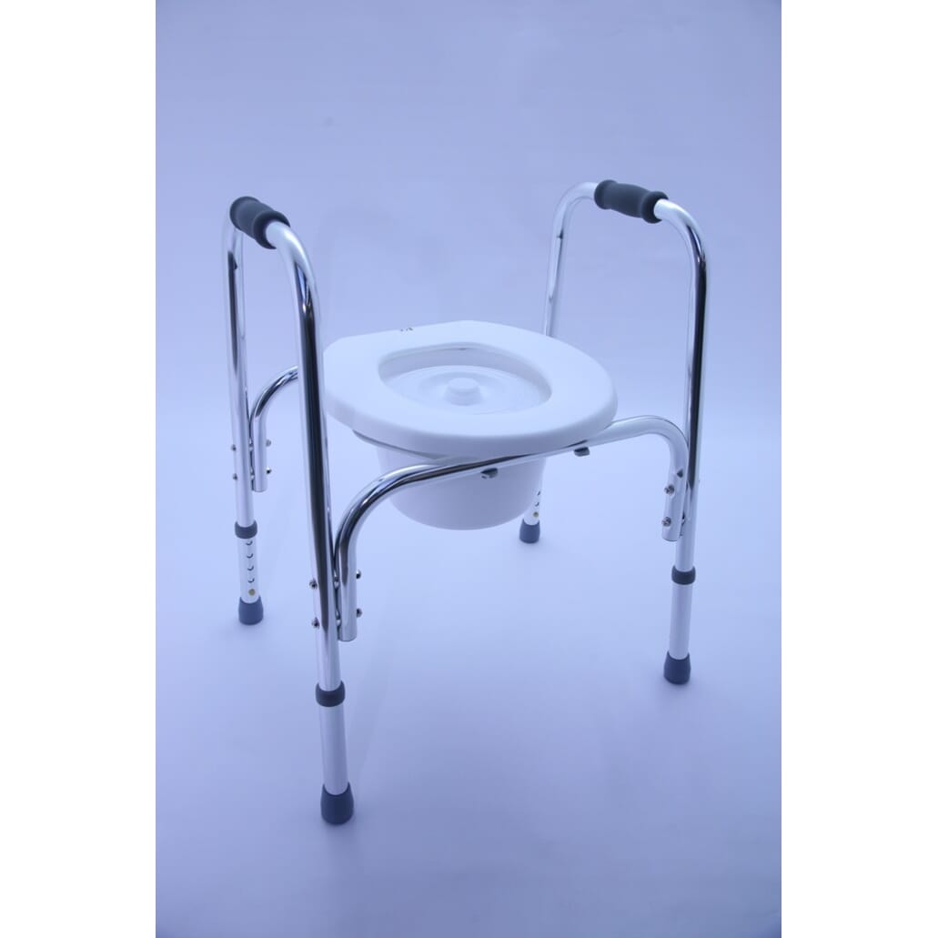 210 0109_ lightweight commode height adjustable