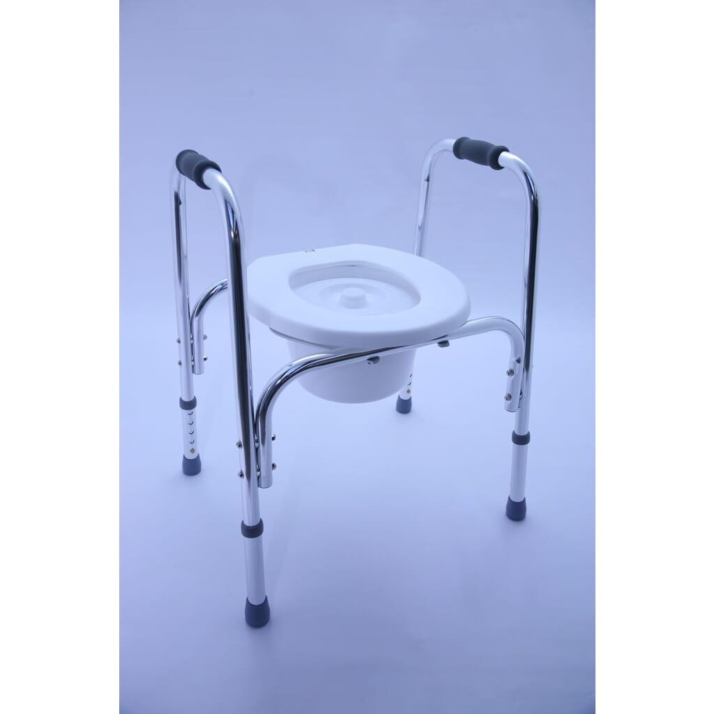 Lightweight Commode Height Adjustable