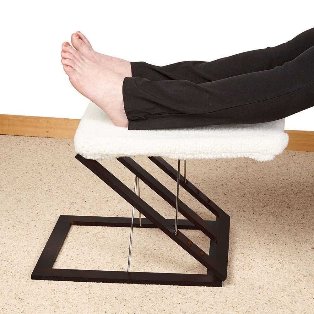 3 way fold away foot rest 3