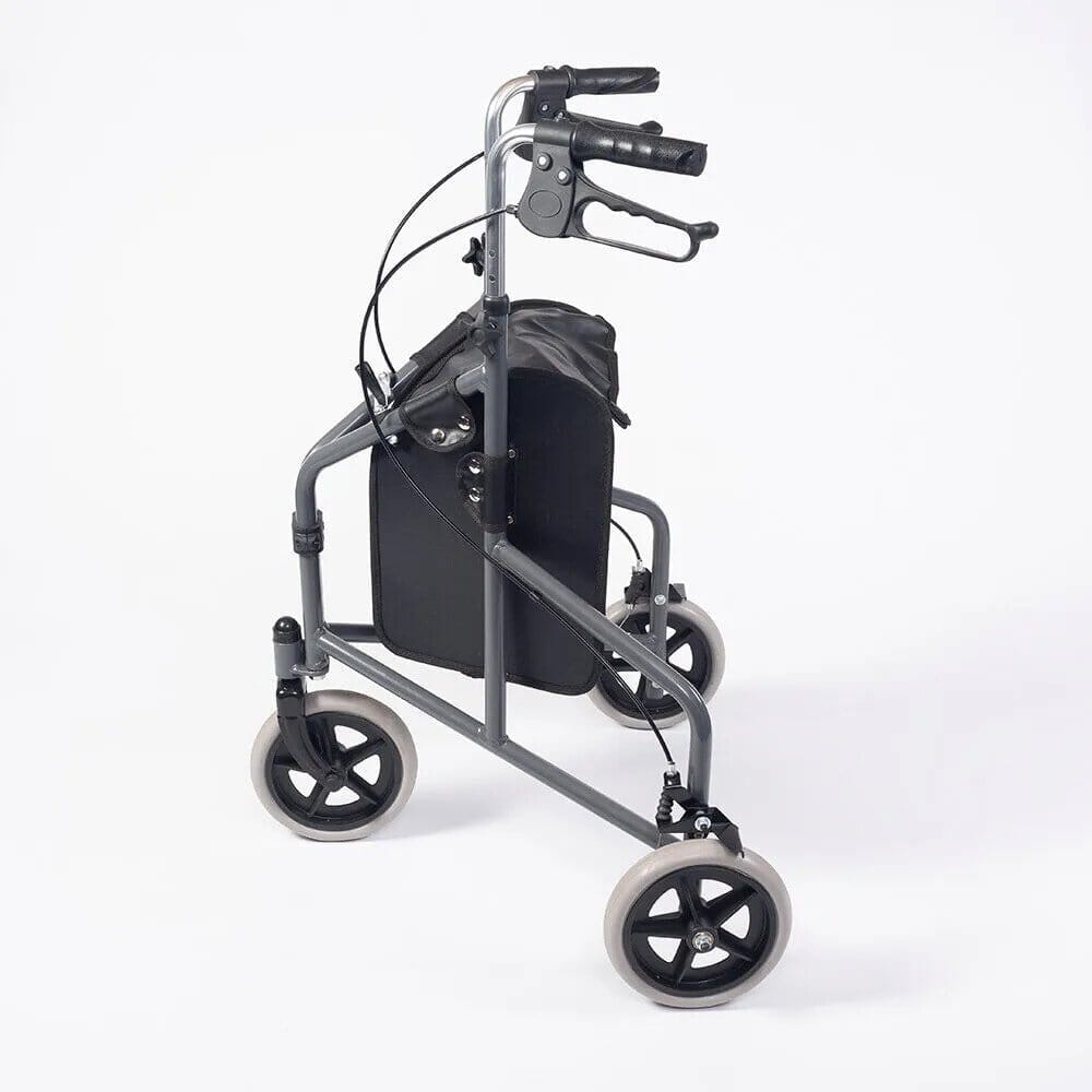 3 wheel aluminium rollator side