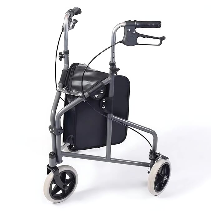 3 wheel aluminium rollator