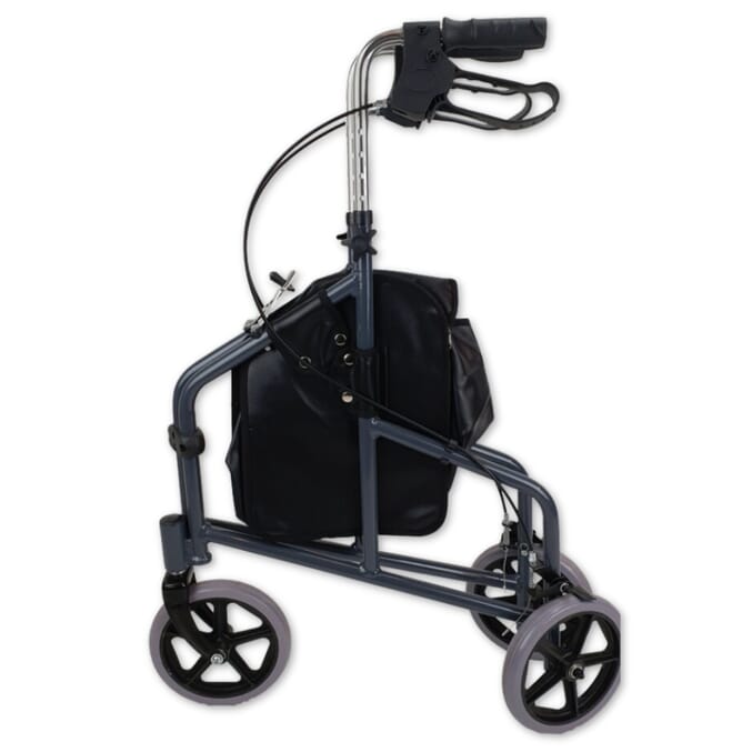 3 wheel steel rollator