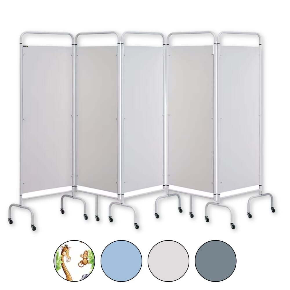 5 Panel Portable Privacy Screen