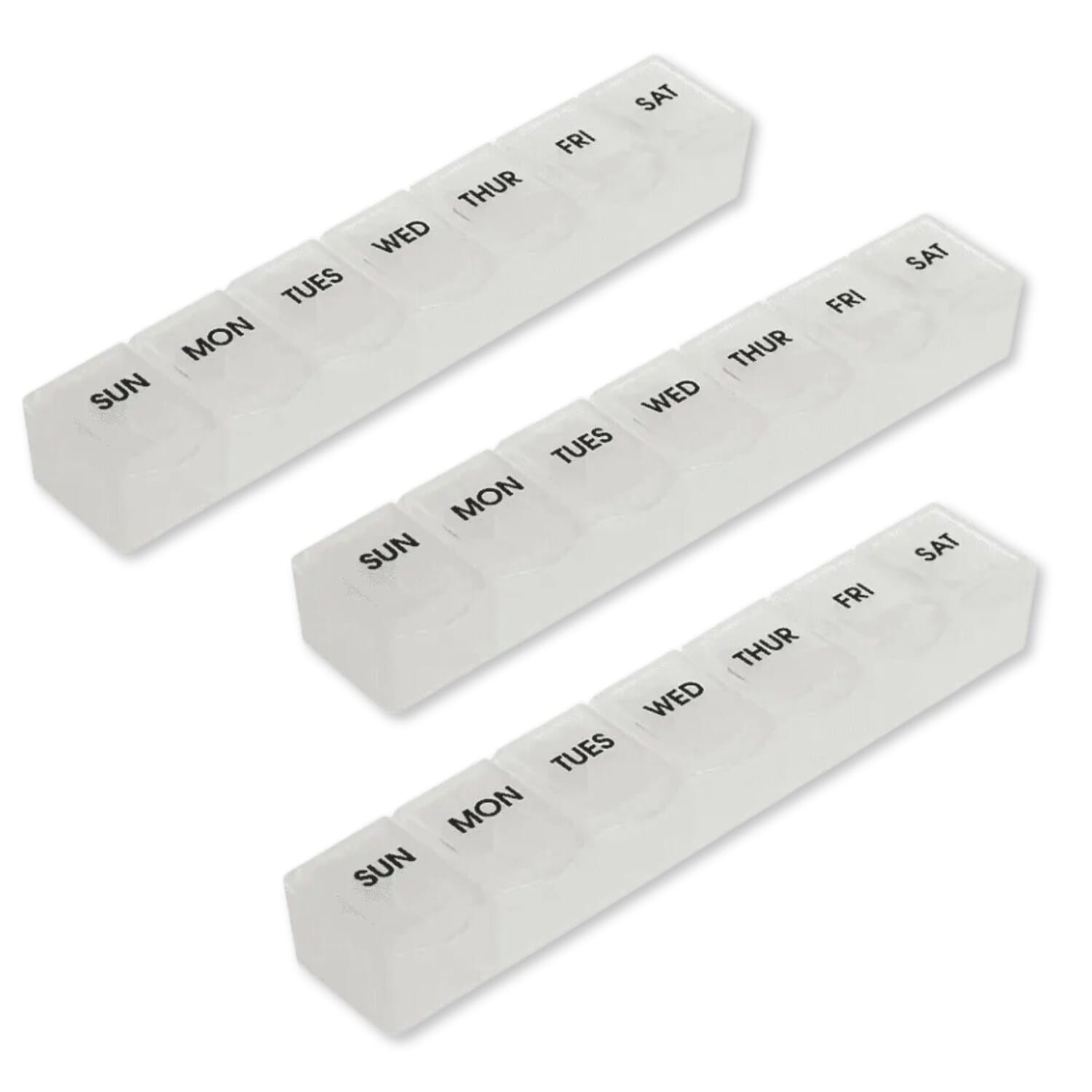 View 7 Day Pill Holder Pack of 3 information