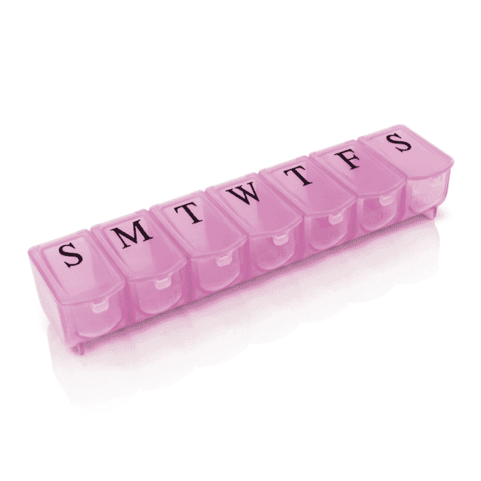 7 day ultra bubble lok pill dispenser large