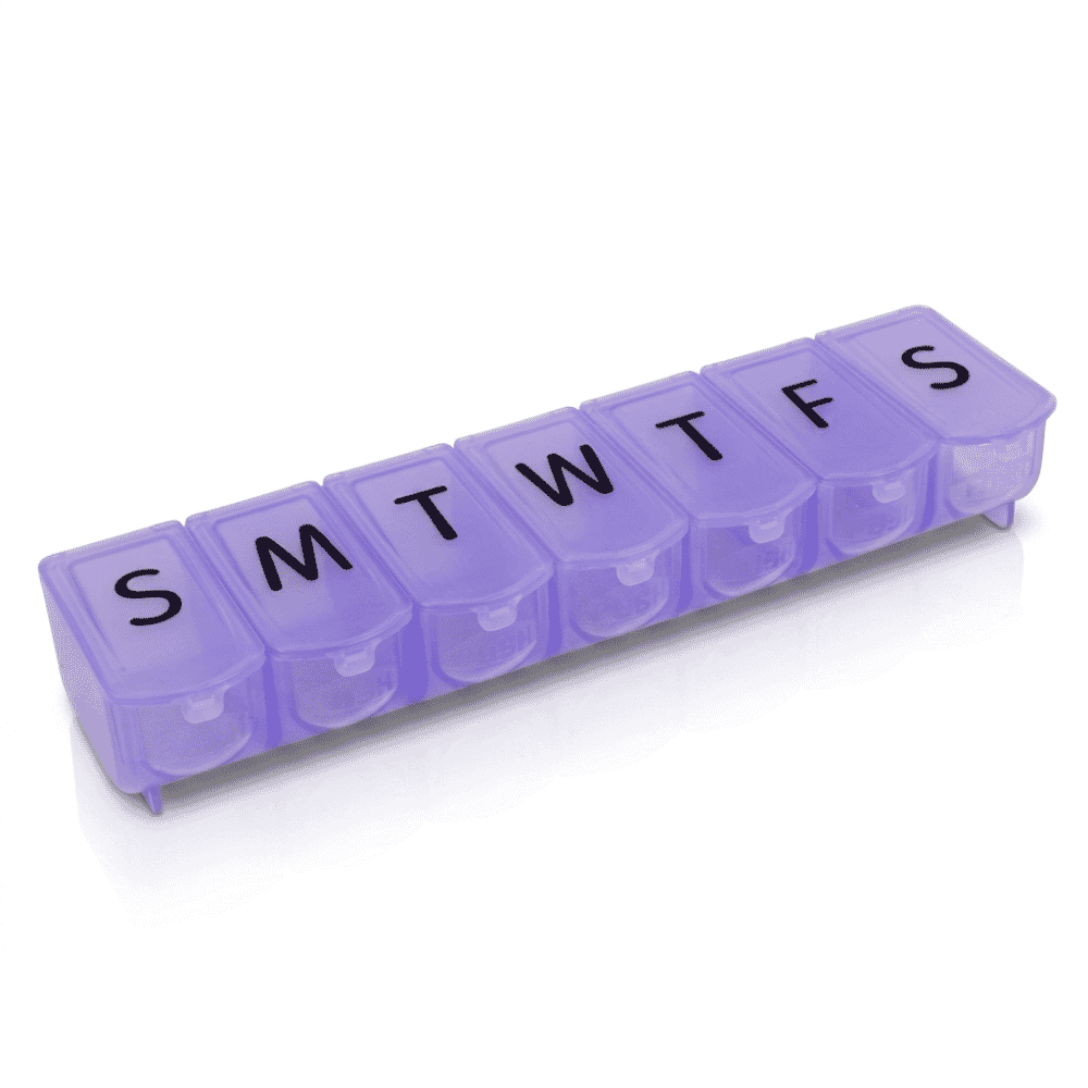 7 day ultra bubble lok pill dispenser x large