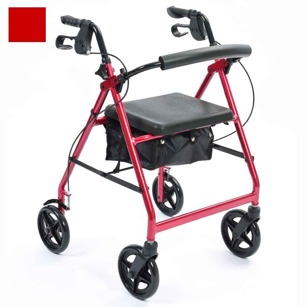 View ASeries 4 Wheel Rollator Red information