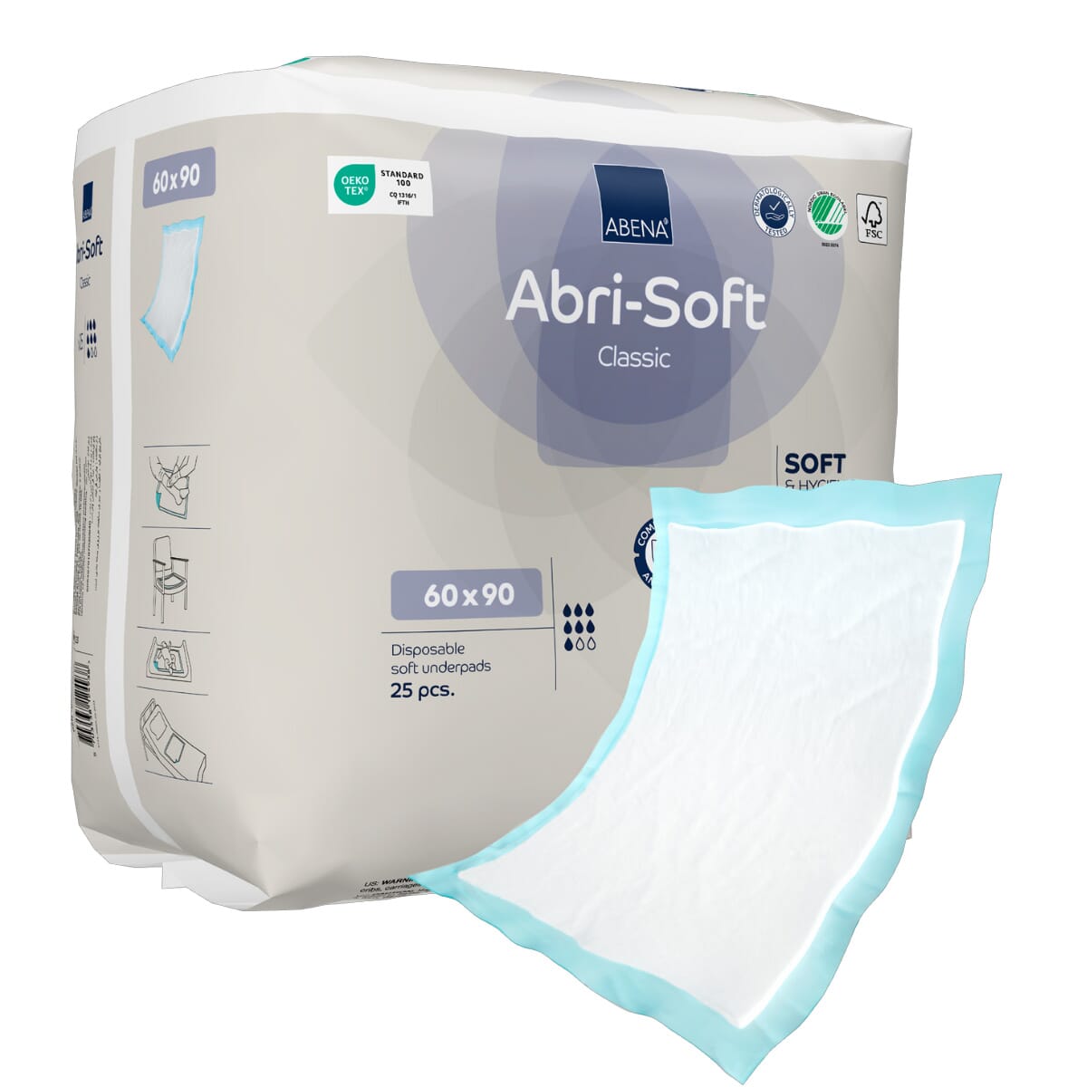 Abena Abri-Soft Classic Disposable Underpads