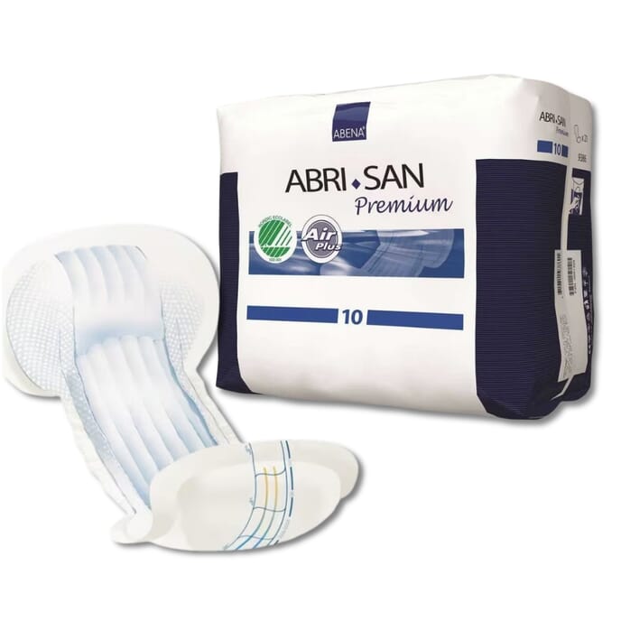 abena arbi san shaped incontinence pads moderate to heavy