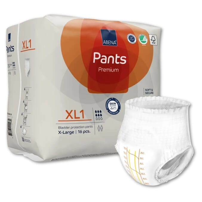 abri flex inconti pants 1400ml x large