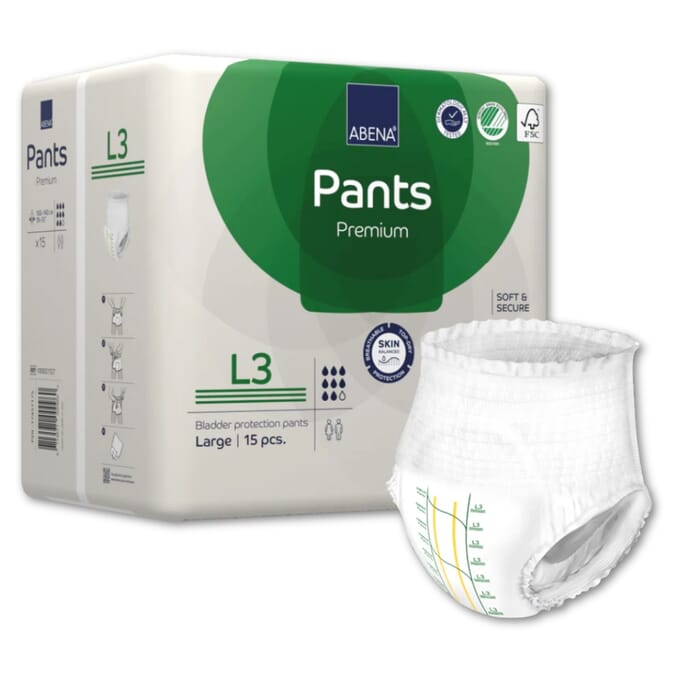 abri flex inconti pants 2400ml large