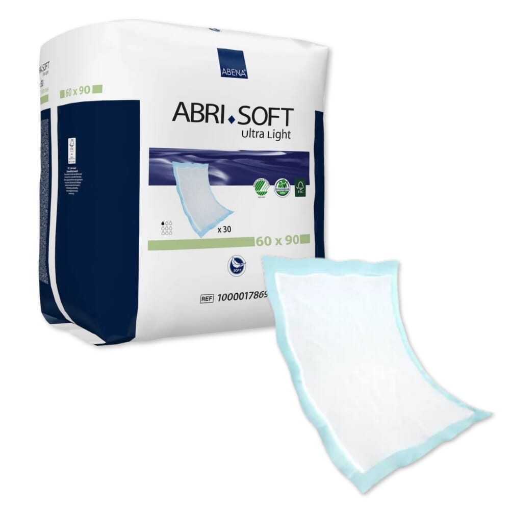 View AbriSoft Lite Ultra Bed Pad AbriSoft Light Bed Pad 60 x 90cm information