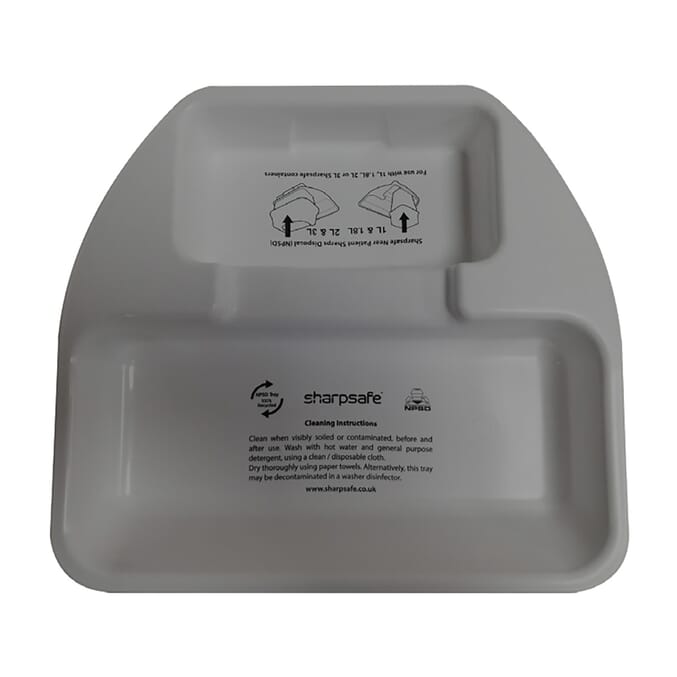 accessories for sharps bins npsd tray