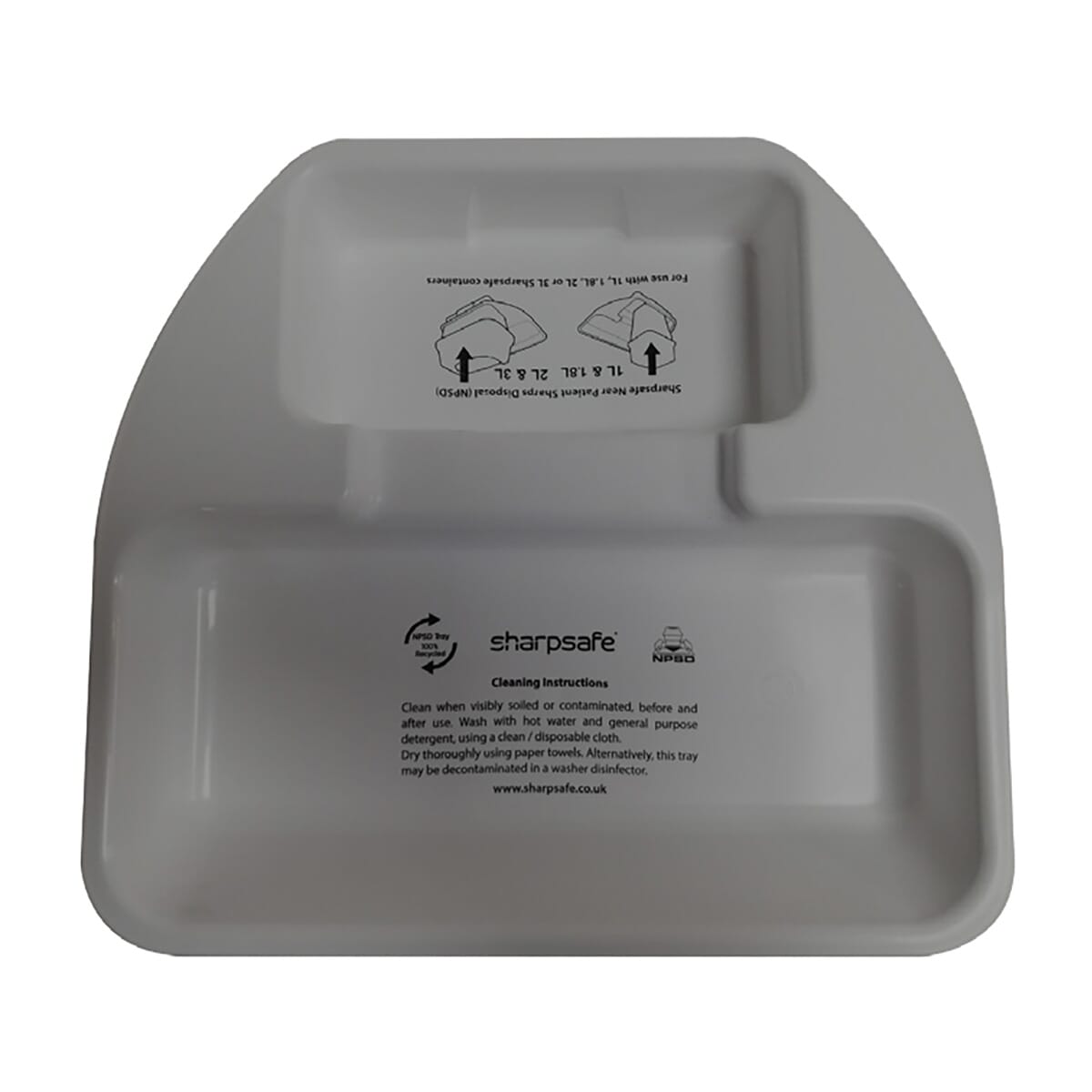accessories for sharps bins npsd tray