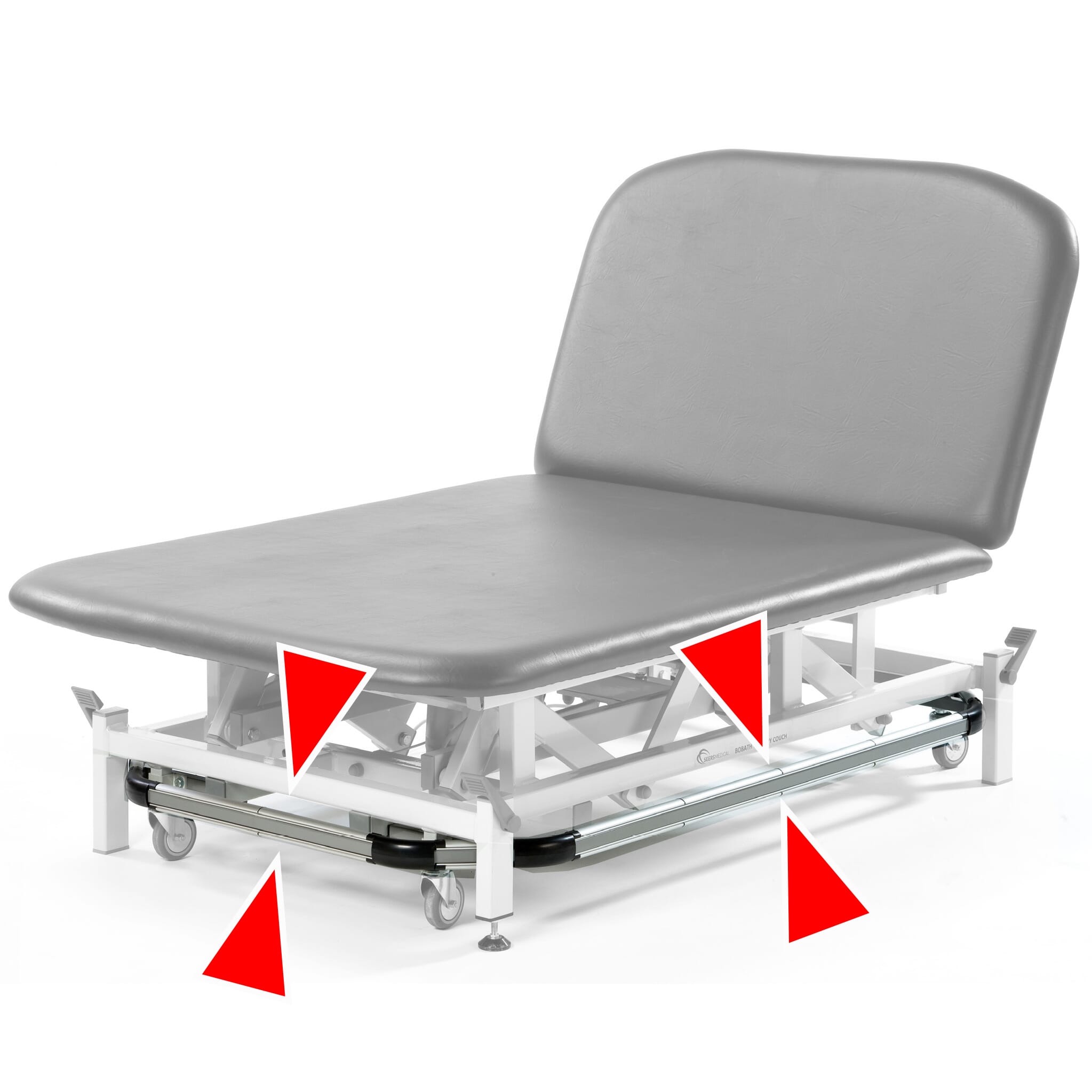 accessories when ordering a bobath couch perimeter foot switch