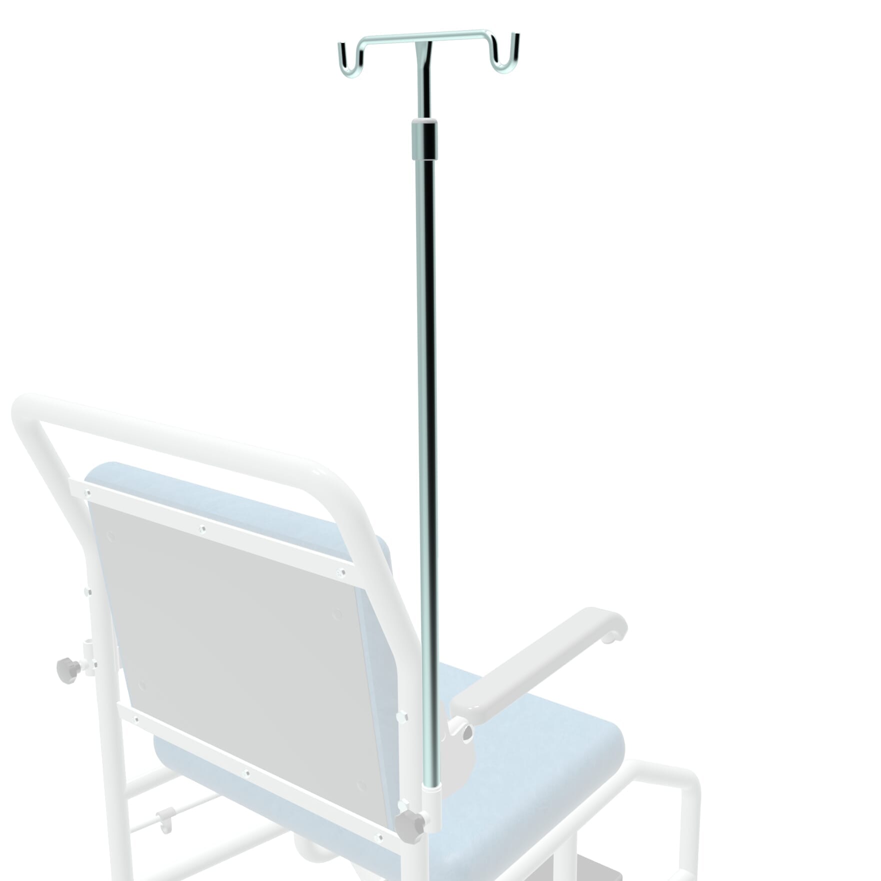 View Accessories when ordering a Portman Portering Chair IV Pole Attachment information