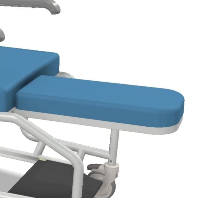 accessories when ordering a portman portering chair stowable patient leg support