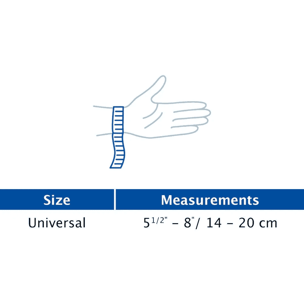 actimove wrist stabiliser sizing