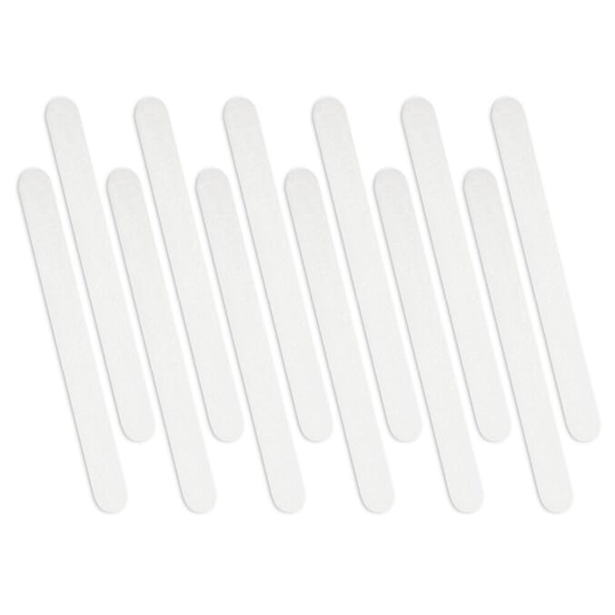 adhesive bath safety strips white