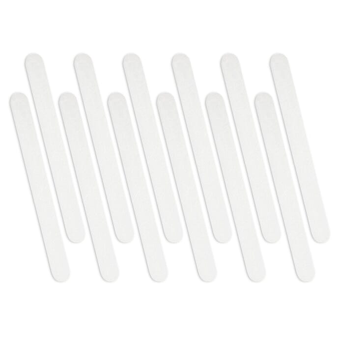 adhesive bath safety strips white