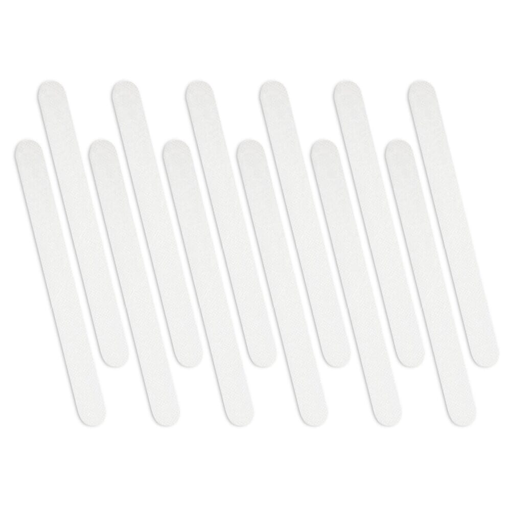 adhesive bath safety strips white