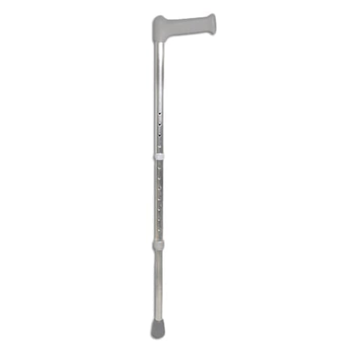 adjustable anodised walking stick tall