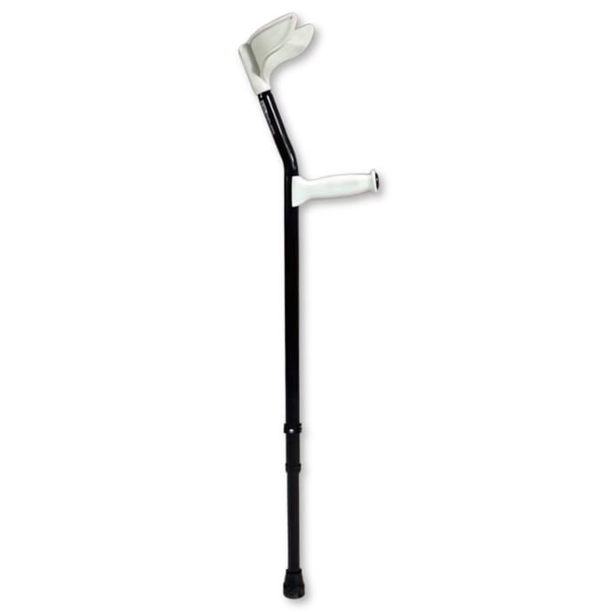 adjustable bariatric elbow crutch single