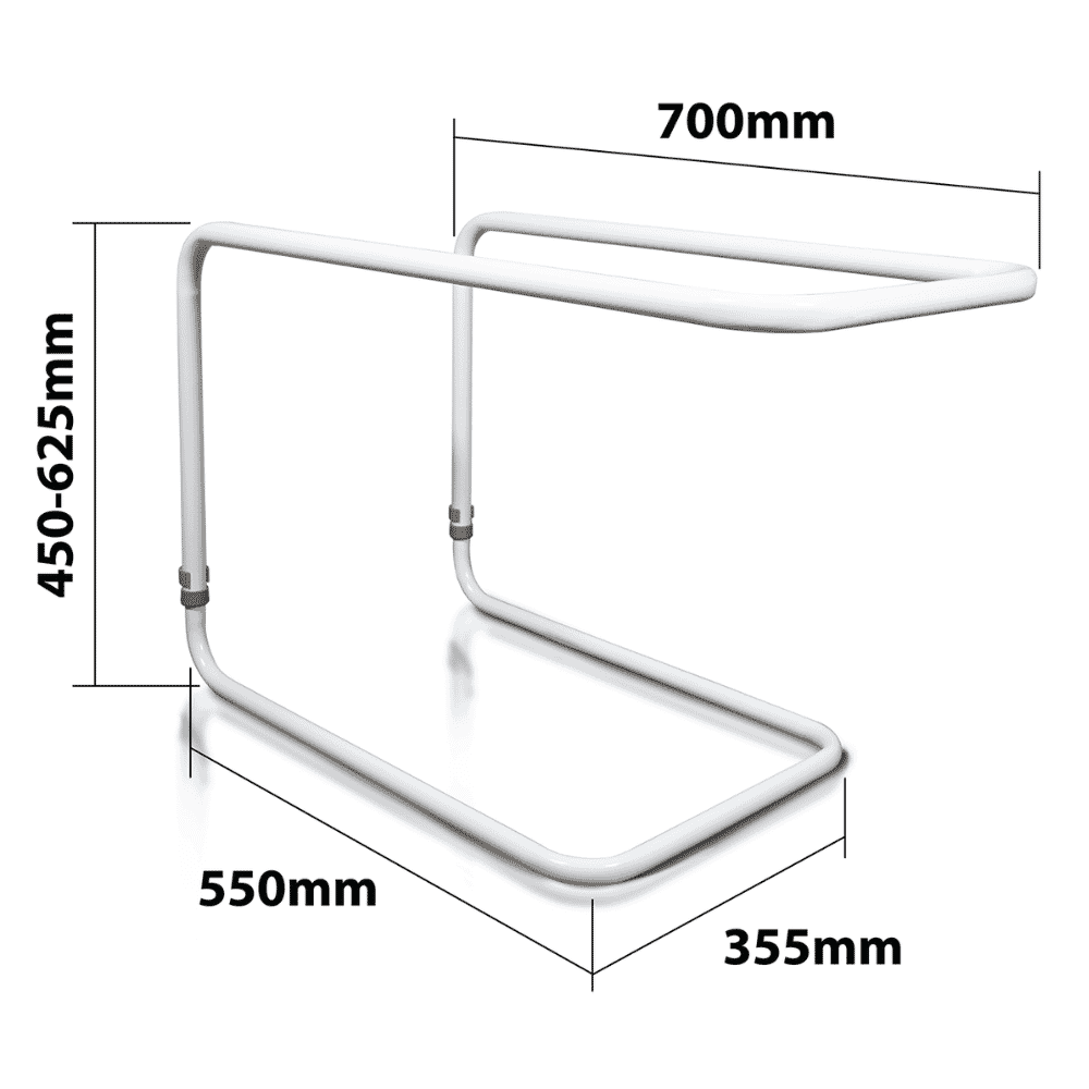 adjustable blanket bed cradle dimensions