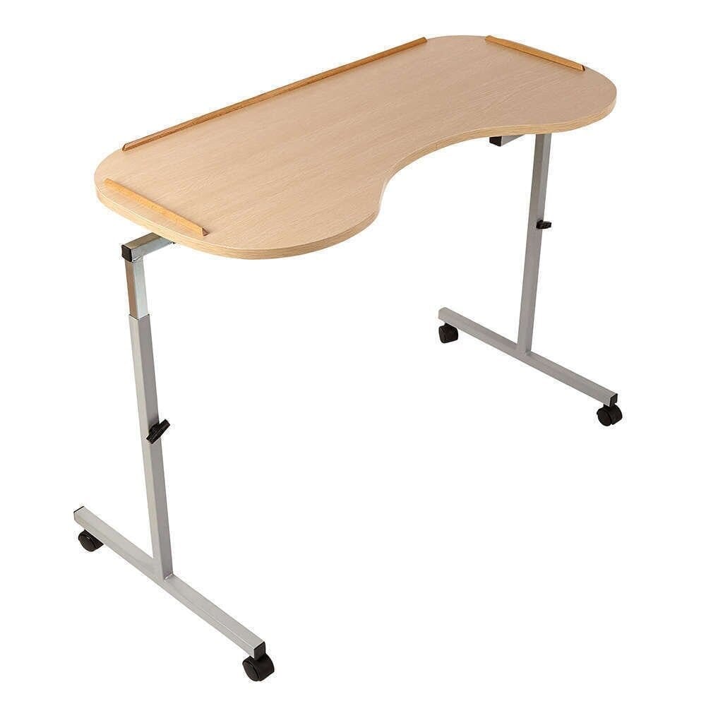 View Adjustable Curved Over BedChair Table information