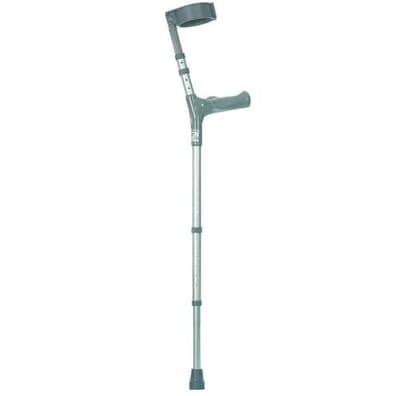 Adjustable Elbow Crutches With Comfy Grips - Pair