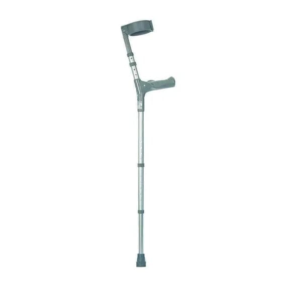 Adjustable Elbow Crutches With Comfy Grips - Pair