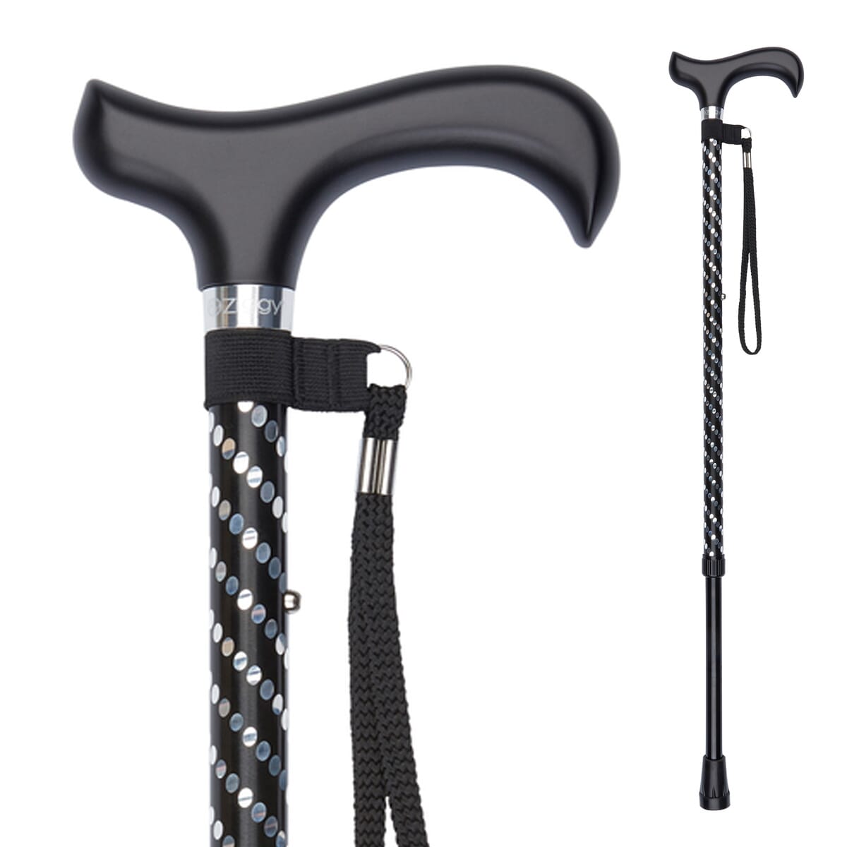 View Adjustable Elegant Walking Stick Black information