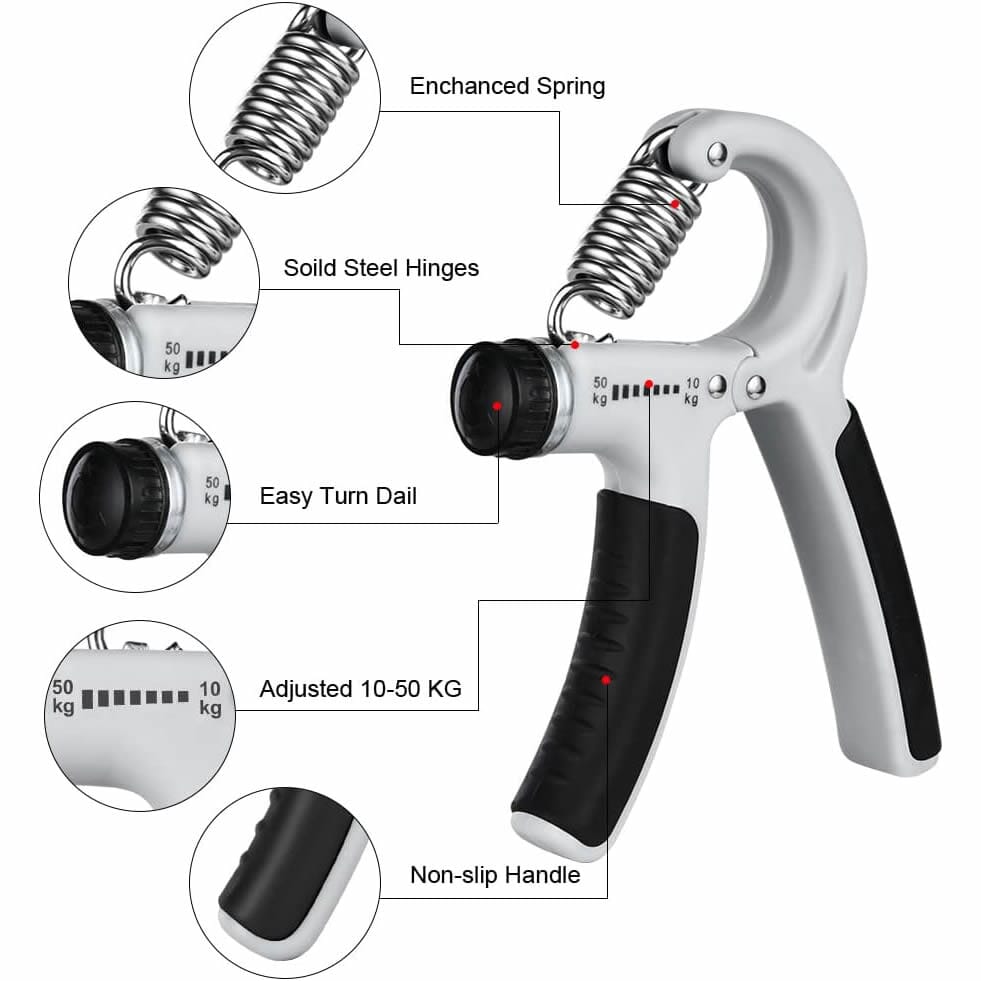 adjustable hand grip strength exerciser details