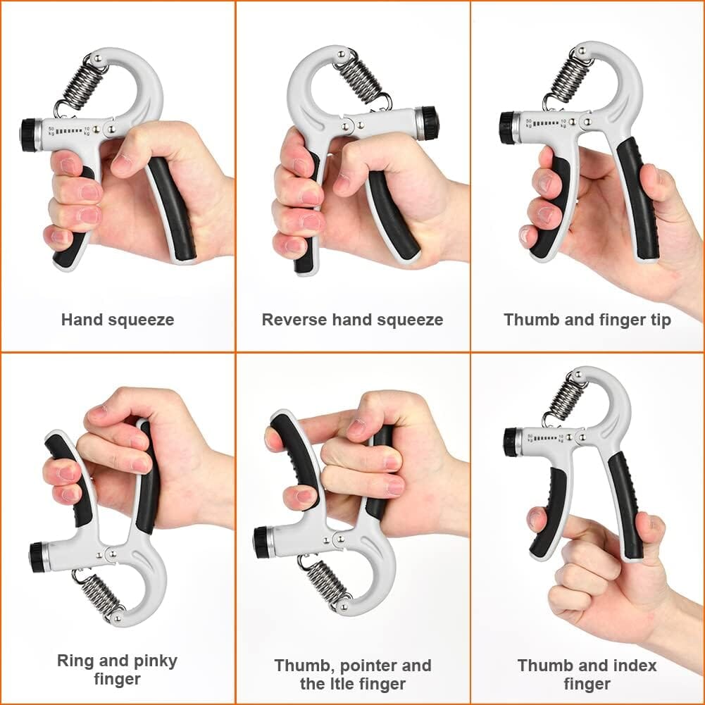 adjustable hand grip strength exercises