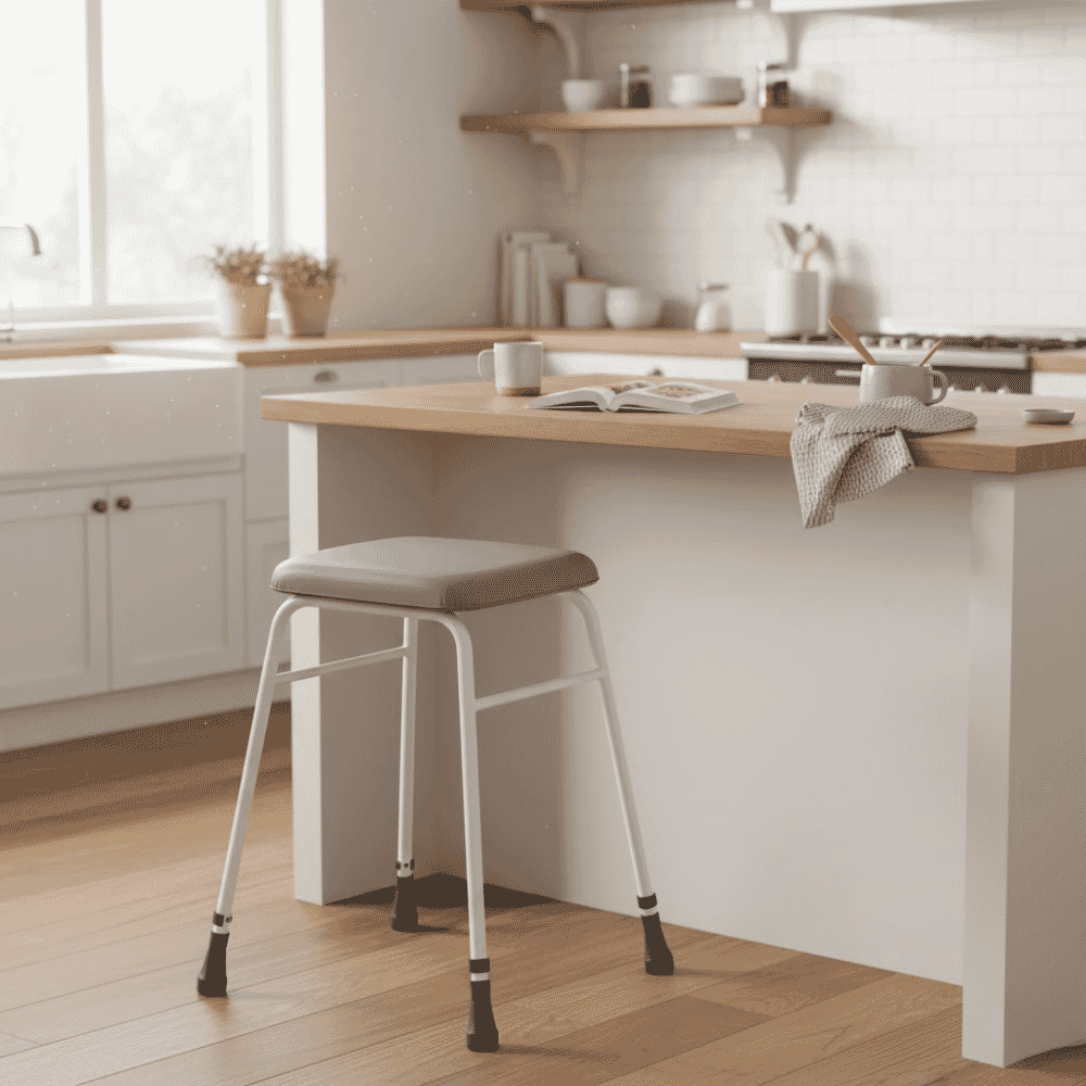 adjustable height perching stool stool lifestyle