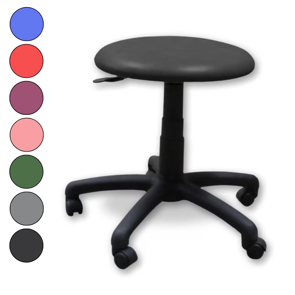 Gas Lift Stool - Black from Essential Aids