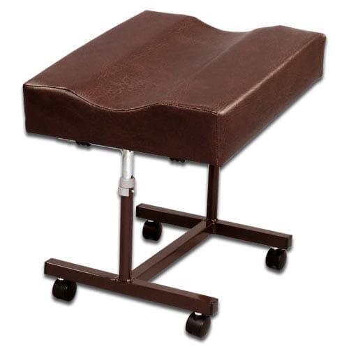 adjustable moulded leg rest wheeled