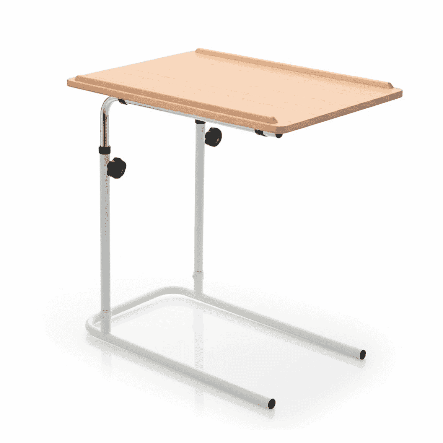 adjustable overbed chair table without castors
