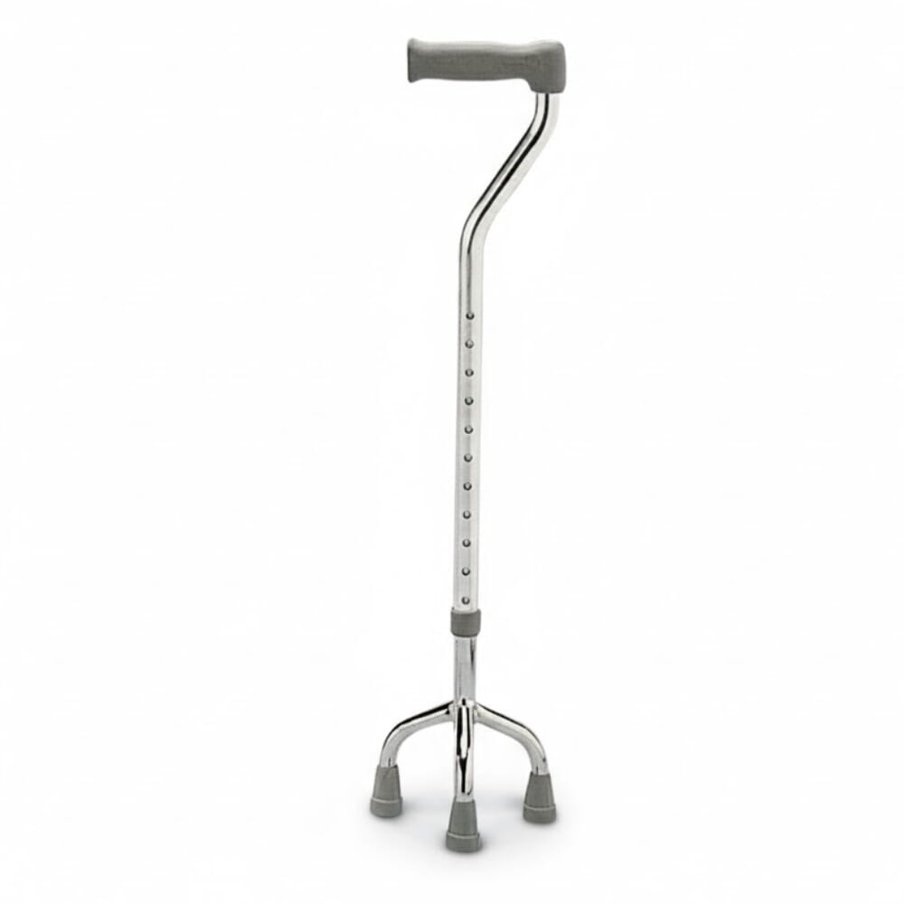 adjustable small base walking stick tripod