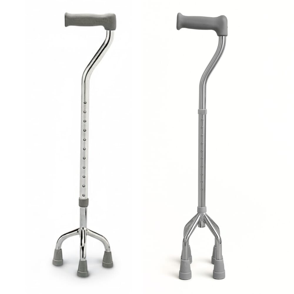 Adjustable Small Base Walking Stick